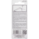 HILLMAN OOK Zinc Silver Large Ring Hanger 2 pk