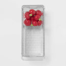 Divided Berry Bin with Lid - Clear Refrigerator Organizer