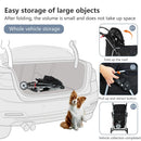 Foldable Pet Stroller - Black