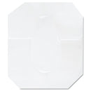 Boardwalk Premium Half-Fold Toilet Seat Covers, 250 Covers/Sleeve, 4 Sleeves/Carton - BWKK1000