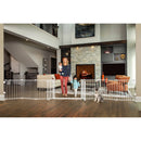 192-Inch 8 Panel Double Door Super Wide 2-in-1 Configurable Metal Safety Gate
