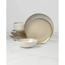 12pc Dinnerware Set Organic Shade Oatmeal