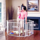 3 in 1 Metal Superyard 8 Panel Play Yard