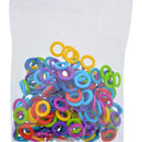 HILLMAN Plastic Multicolored Bands/Caps Key Ring