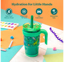 Kids Leakproof Vacuum Insulated Tumbler - Scuba Turtles