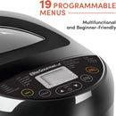 2lb Programmable Black Bread Makerr - Black