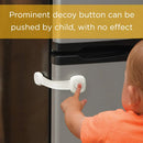 OutSmart Multi-Use Lock - White- 4pk