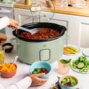 Programmable Slow Cooker - 6 Qt - Sage Green
