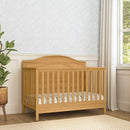 Charlie 4-in-1 Convertible Crib - Honey