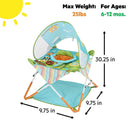 Portable Activity Jumper - Owl Forest