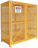 Condor Gas Cylinder Cabinet, 16 Cylinder Capacity, Manual Safety Cabinet Door Type, 65 in Height - 5CHL2