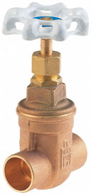 Milwaukee Valve Gate Valve, Lead-Free Bronze, Solder Connection Type, Pipe Size - Valves 2 in - UP115 2
