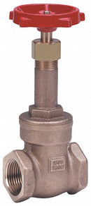 Milwaukee Valve Gate Valve, Valve Class Class 150, Bronze, FNPT Connection Type, Pipe Size - Valves 1 in - 1150 1"