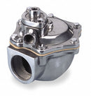Redhat Aluminum Remote Piloted Dust Collector Valve, Normally Closed, 1-1/2" Pipe Size - 8353H038