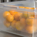 Rubbermaid 26 in" x 18 in" x 9 in" Co-Polyester Food/Tote Box, Clear - FG330000CLR