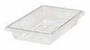 Rubbermaid 18 in" x 12 in" x 9 in" Co-Polyester Food/Tote Box, Clear - FG330400CLR