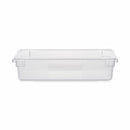 Rubbermaid 26 in" x 18 in" x 6 in" Co-Polyester Food/Tote Box, Clear - FG330800CLR