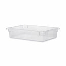 Rubbermaid 26 in" x 18 in" x 6 in" Co-Polyester Food/Tote Box, Clear - FG330800CLR