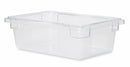 Rubbermaid 18 in" x 12 in" x 6 in" Co-Polyester Food/Tote Box, Clear - FG330900CLR