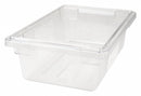 Rubbermaid 18 in" x 12 in" x 6 in" Co-Polyester Food/Tote Box, Clear - FG330900CLR