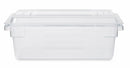 Rubbermaid 18 in" x 12 in" Co-Polyester Food/Tote Lid, Clear - FG331000CLR