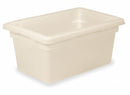 Rubbermaid 18 in" x 12 in" x 9 in" White Polyethylene Food/Tote Box, White - FG350400WHT