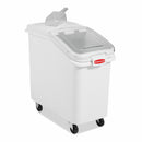 Rubbermaid 29 1/4 in" x 15 1/2 in" x 28 in Mobile Bulk Storage, White - FG360288WHT