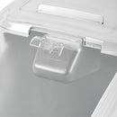 Rubbermaid 29 1/4 in" x 15 1/2 in" x 28 in Mobile Bulk Storage, White - FG360288WHT