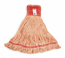 Rubbermaid Side Gate Synthetic String Wet Mop Head, Orange - FGA25306OR00