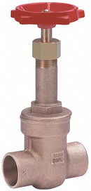 Milwaukee Valve Gate Valve, Valve Class Class 125, Bronze, Solder Connection Type, Pipe Size - Valves 2 in - 149 2