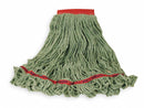 Rubbermaid Side Gate Synthetic String Wet Mop Head, Green - FGC15306GR00