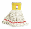 Rubbermaid Side Gate Cotton String Wet Mop Head, White - FGA15106WH00
