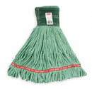 Rubbermaid Side Gate Synthetic String Wet Mop Head, Green - FGA15206GR00