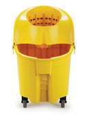 Rubbermaid Yellow Polypropylene Mop Bucket and Wringer, 8-3/4 gal. - FG759088YEL