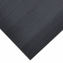 Notrax Switchboard Mat, Corrugated Surface Pattern, 5 ft L, 3 ft W, 1/4 in Thick - 830S0035BL
