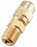 Parker Brass Purge Valve, MNPT Inlet Type, MNPT Outlet Type - 2M-PG4L-B