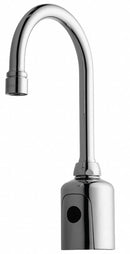 Chicago Faucets Chrome, Gooseneck, Bathroom Sink Faucet, Motion Sensor Faucet Activation, 0.5 gpm - 116.113.AB.1
