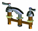 Chicago Faucets Chrome, Low Arc, Bathroom Sink Faucet, Manual Faucet Activation, 2.20 gpm - 404-ABCP