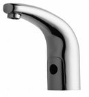 Chicago Faucets Chrome, Mid Arc, Bathroom Sink Faucet, Motion Sensor Faucet Activation, 0.5 gpm - 116.211.AB.1