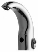 Chicago Faucets Chrome, Mid Arc, Bathroom Sink Faucet, Motion Sensor Faucet Activation, 0.5 gpm - 116.222.AB.1