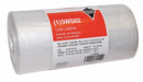 Tough Guy Trash Bag, 55 gal., Super Hexene HAO, Coreless Roll, Clear, PK 20 - 5WG02