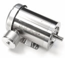 Leeson 1 1/2 HP Washdown Motor,3-Phase,1750 Nameplate RPM,208-230/460 Voltage,Frame 143TC - 121880