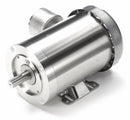 Leeson 1 1/2 HP Washdown Motor,3-Phase,1750 Nameplate RPM,208-230/460 Voltage,Frame 143TC - 121880