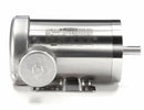 Leeson 2 HP Washdown Motor,3-Phase,1745 Nameplate RPM,208-230/460 Voltage,Frame 145TC - 121882