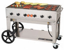 Crown Verity 99000 BtuH Stainless Steel Gas Grill with Two 20 lb. Tanks - MCB-48