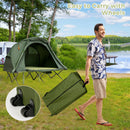 2-Person Outdoor Camping Tent With External Cover-Green
