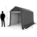 Carports | 6 Legs All Close with Strengthen Tube