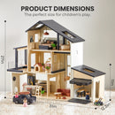 Sweetwood Edge Dollhouse & Wooden Dollhouse Garage