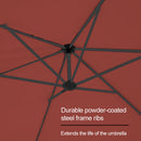 Malta 10ft Cantilever Umbrella | Abba Patio