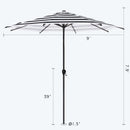 Lyon | 9ft Market Umbrella